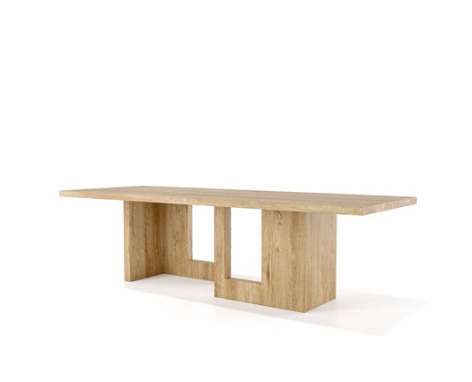 Eettafel Huub 275 x 100 x h. 76,5